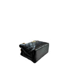 Baldinini Trend Black Cowhide Shoulder Bag