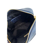 Baldinini Trend Blue Cowhide Crossbody Bag