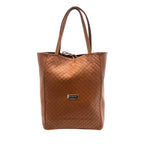 Baldinini Trend Brown Cowhide Clutch Bag