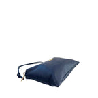 Baldinini Trend Blue Cowhide Clutch Bag