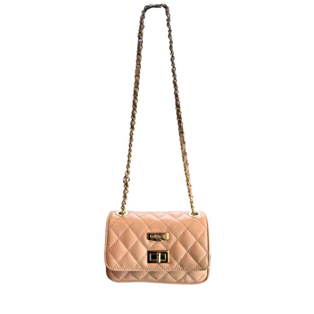 Baldinini Trend Multicolor Cowhide Crossbody Bag