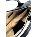 Baldinini Trend Black Cowhide Shoulder Bag