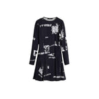 Desigual Black Viscose Short Dress