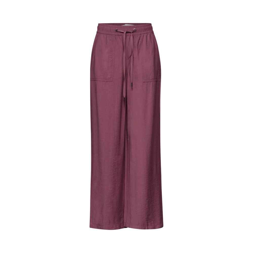 Street One Pink Viscose Casual Pants