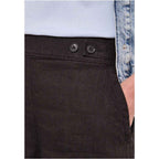 Street One Brown Linen Casual Pants