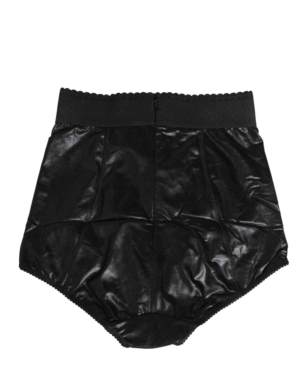 Dolce & Gabbana Black High Waisted Slip Girdle Panty Underwear