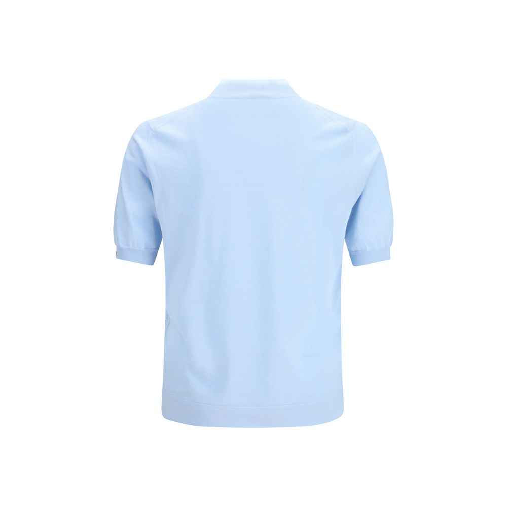 Prada Blue Cotton Sweatshirt