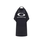 Balenciaga Black Cotton Casual Dress