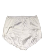 Dolce & Gabbana White Silk Blend High Waist Girdle Panty Underwear