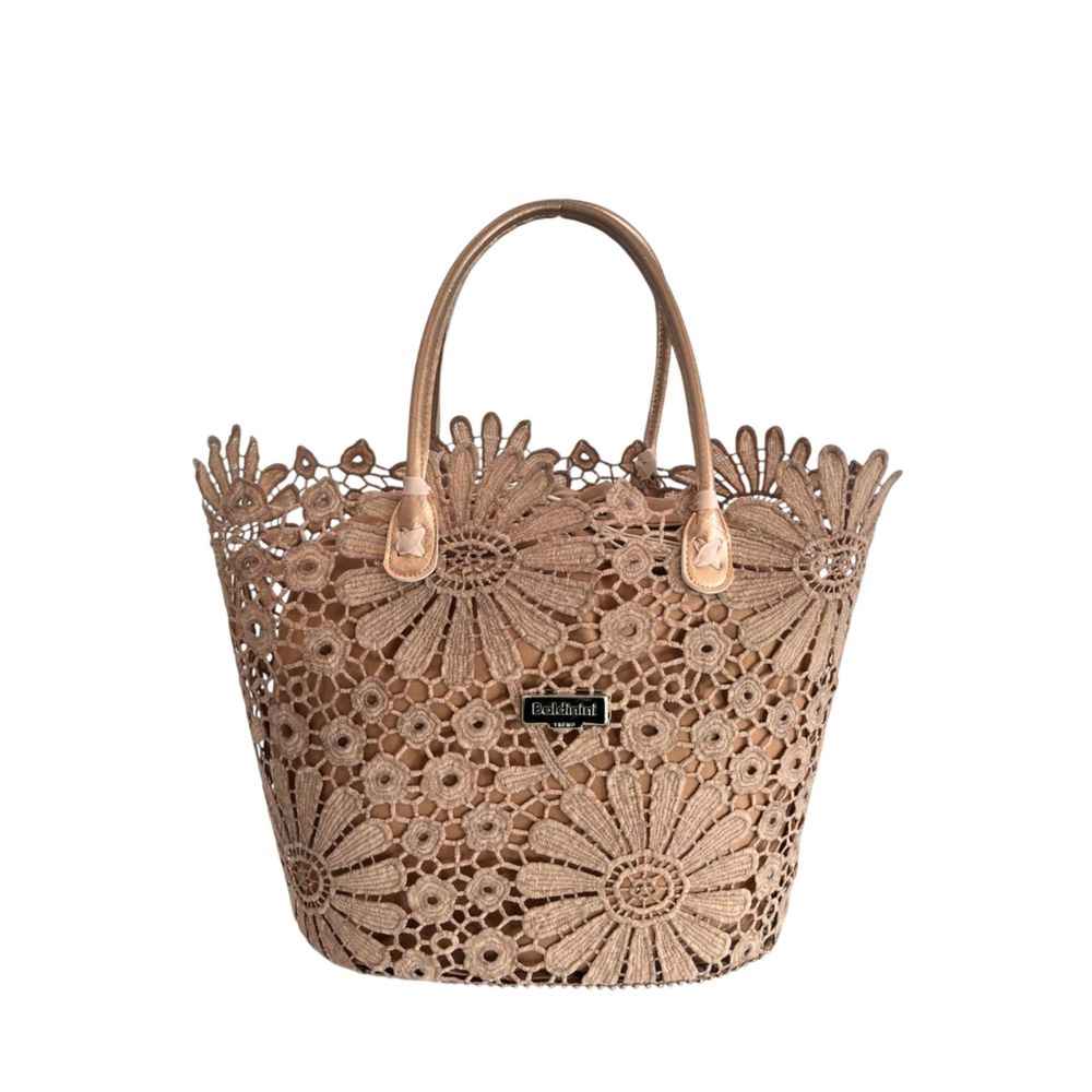 Baldinini Trend Brown PU Women Handbag