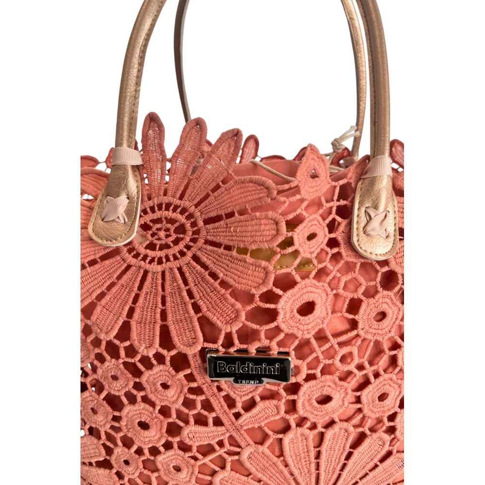 Baldinini Trend Pink PU Women Handbag