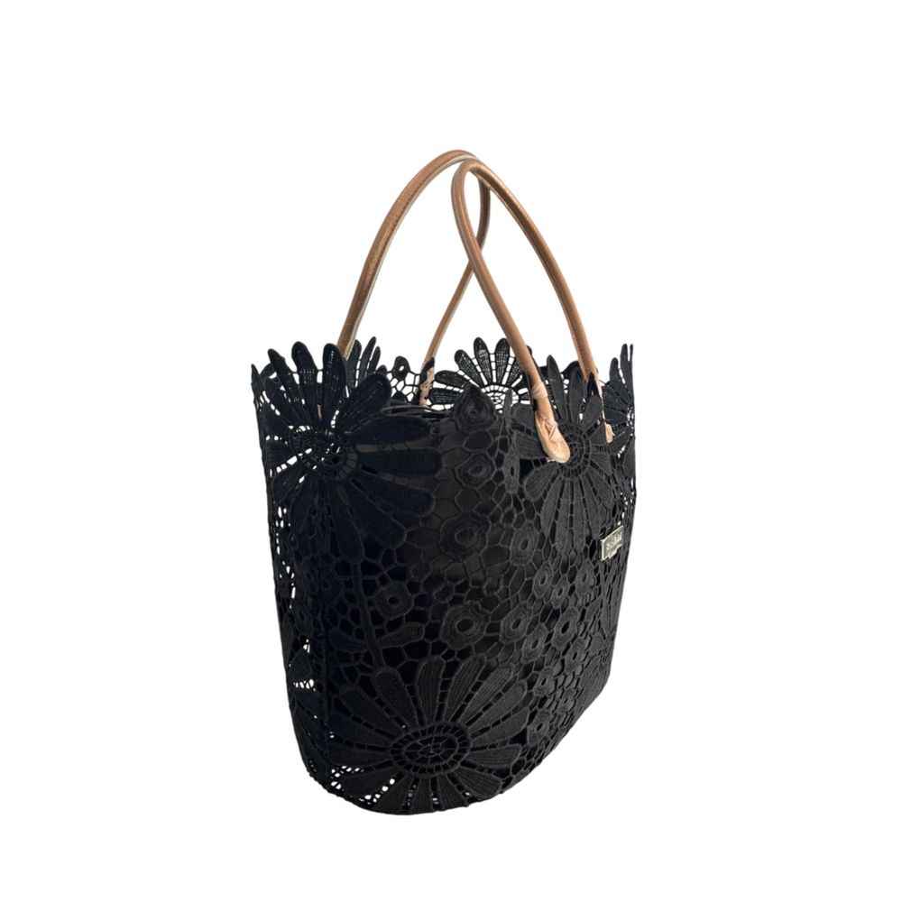 Baldinini Trend Black PU Women Handbag