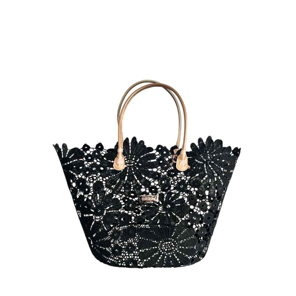 Baldinini Trend Black PU Women Handbag