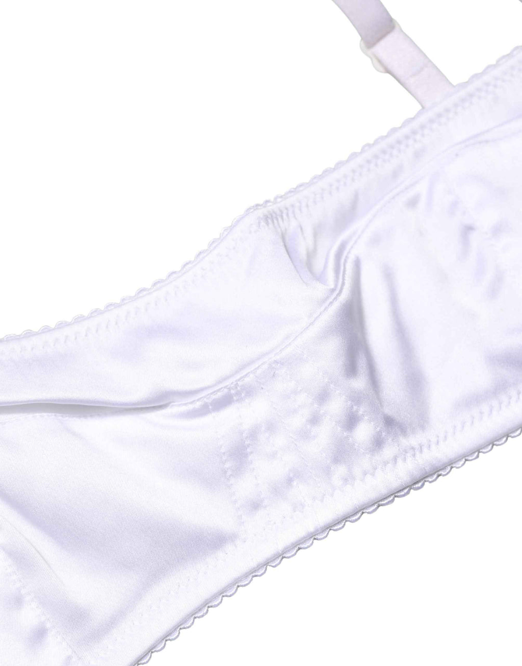 Dolce & Gabbana White Semi-Pad Underwire Balconette Bra Underwear