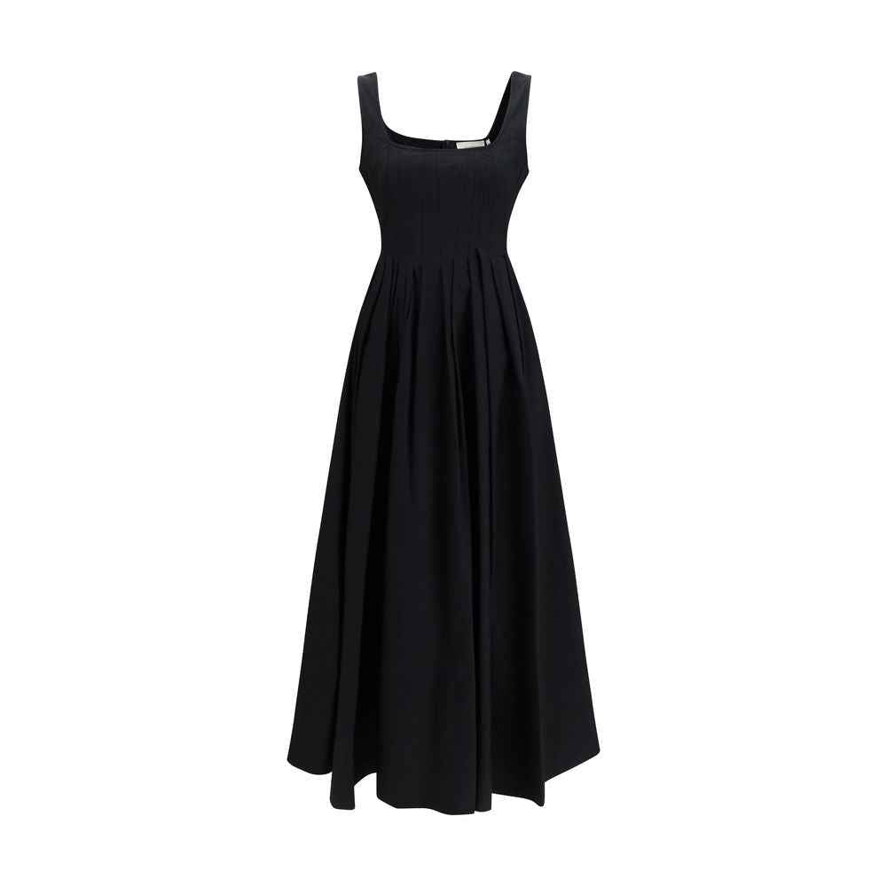 Max Mara Black Cotton Casual Dress