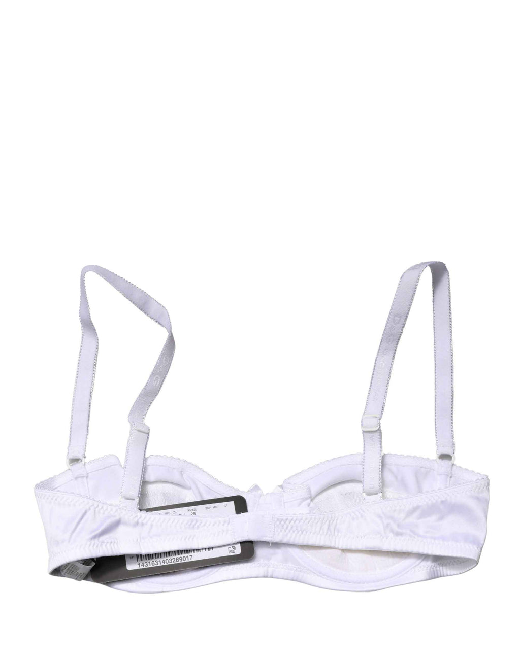 Dolce & Gabbana White Semi-Pad Underwire Balconette Bra Underwear