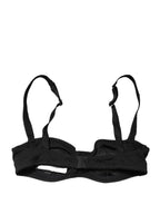 Dolce & Gabbana Black Semi-Pad Underwire Balconette Bra Underwear