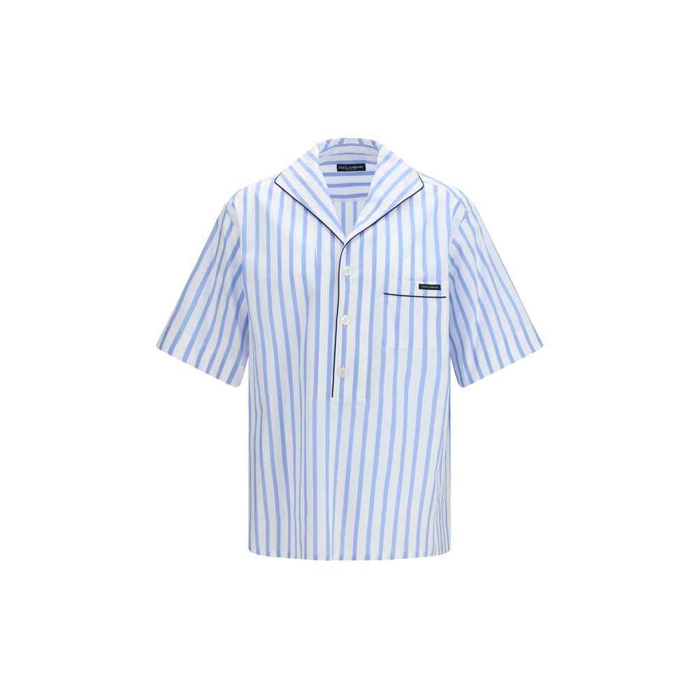Dolce & Gabbana Multicolor Cotton Pattern Shirt