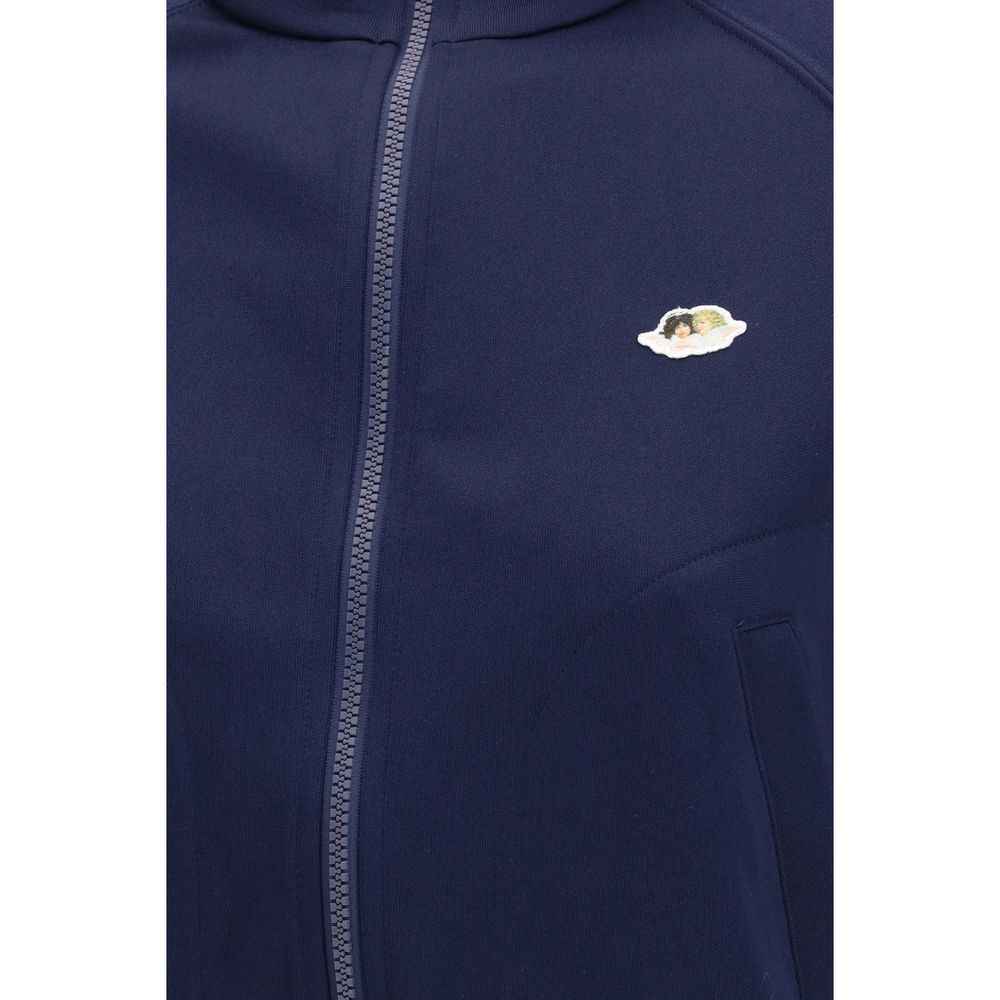 Fiorucci Blue Polyester Sweatshirt