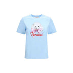 Fiorucci Blue Cotton T-Shirt