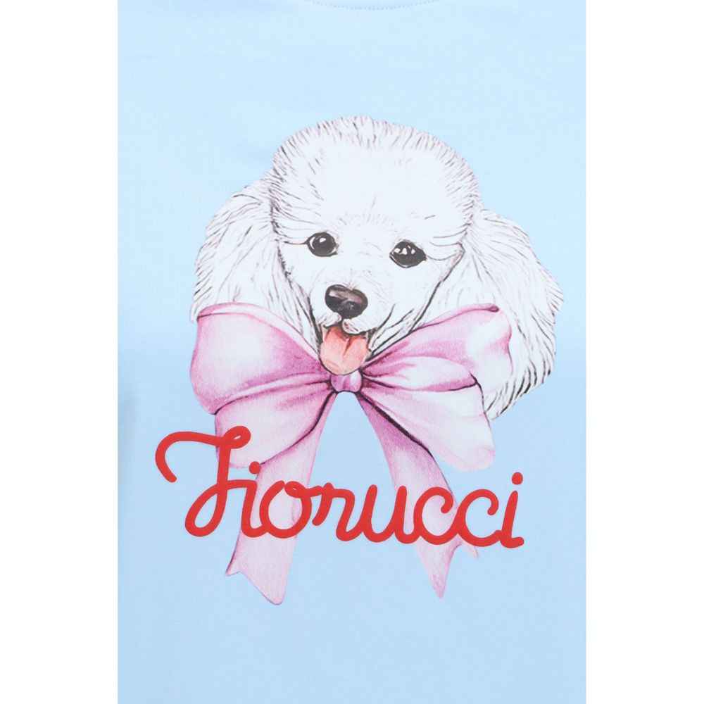 Fiorucci Blue Cotton T-Shirt