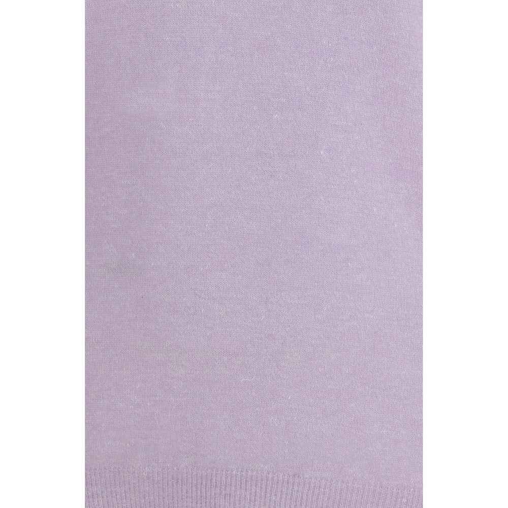 Aragona Cashmere Purple Cashmere Sweater