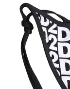 Dsquared² Multicolor Nylon Logo Print Bikini Bottom Swimwear
