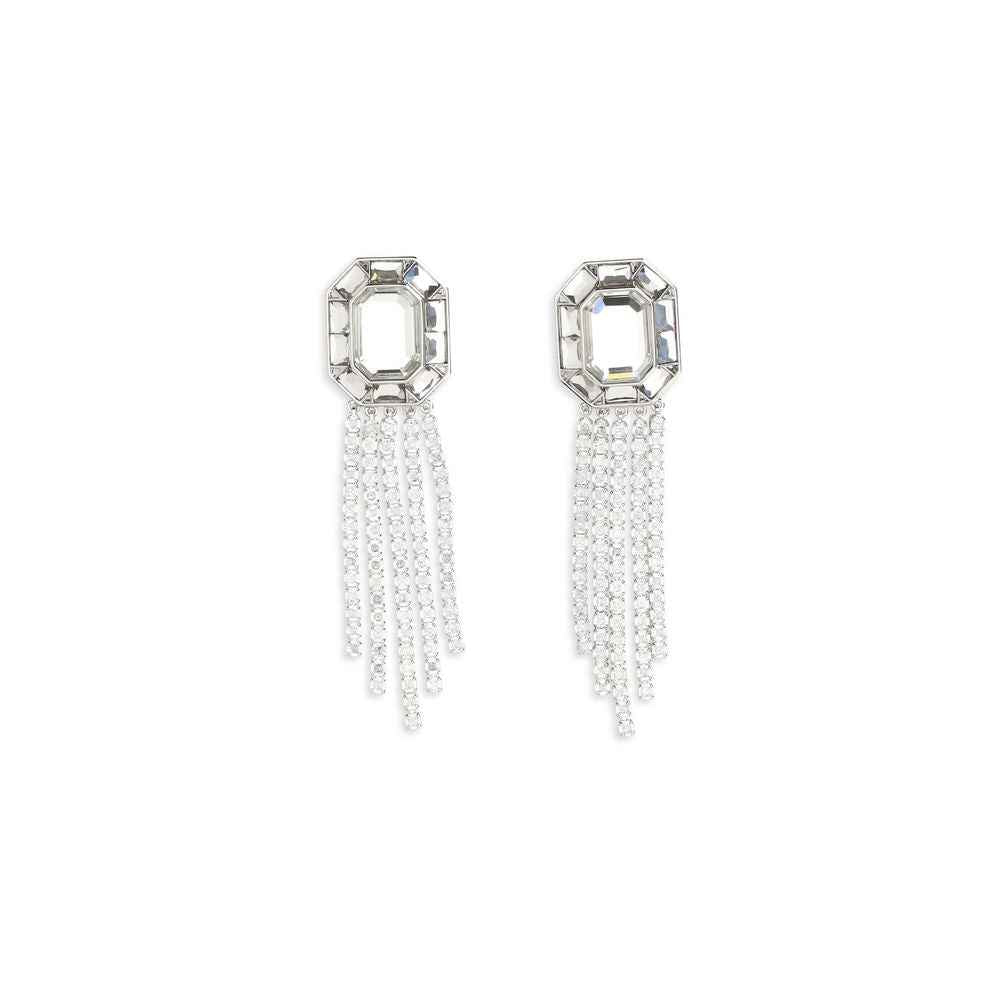 Self-Portrait Silver Brass Earrings