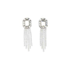 Self-Portrait Silver Brass Earrings