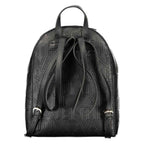 Mario Valentino Black Polyurethane Women's Backpack