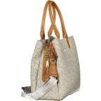 Mario Valentino Beige Polyurethane Women's Bag
