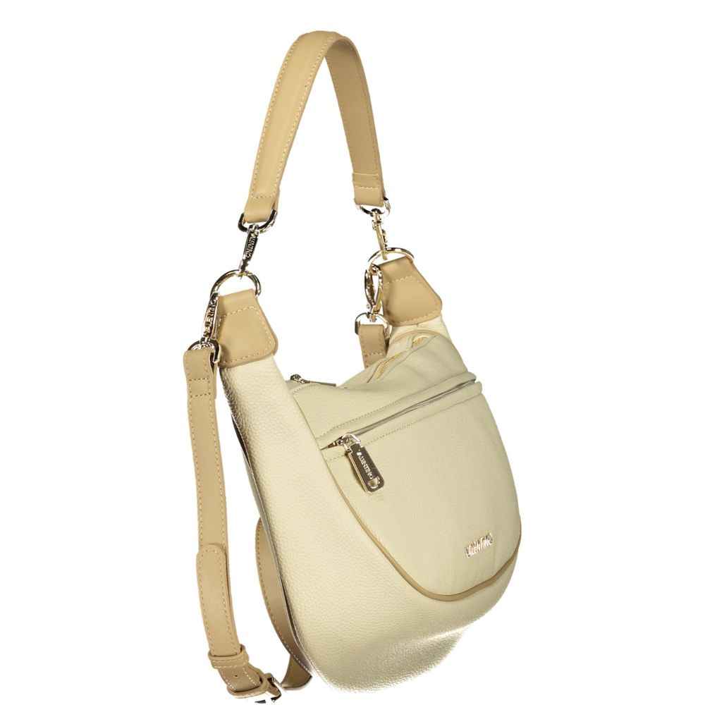 Mario Valentino Beige Polyurethane Women's Bag