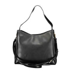 Mario Valentino Black Polyurethane Women's Bag