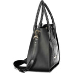 Mario Valentino Black Polyethylene Handbag