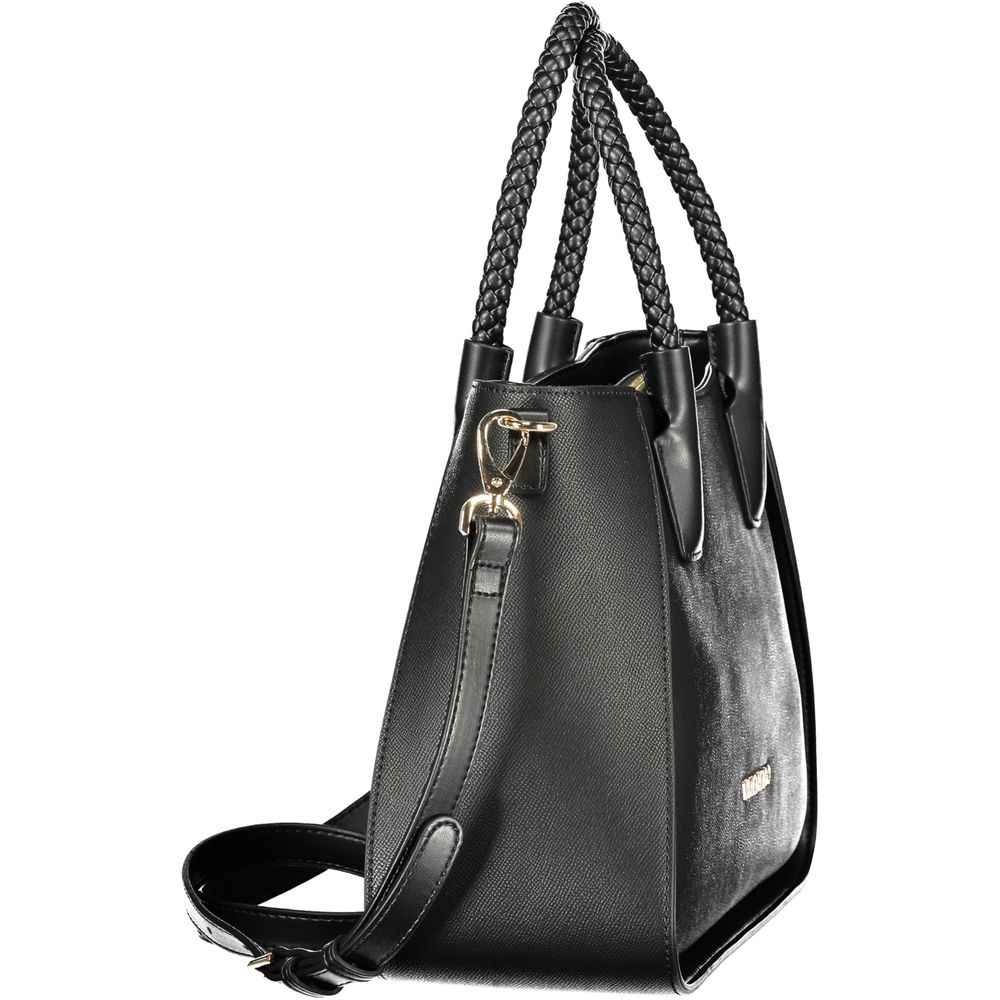 Mario Valentino Black Polyethylene Handbag