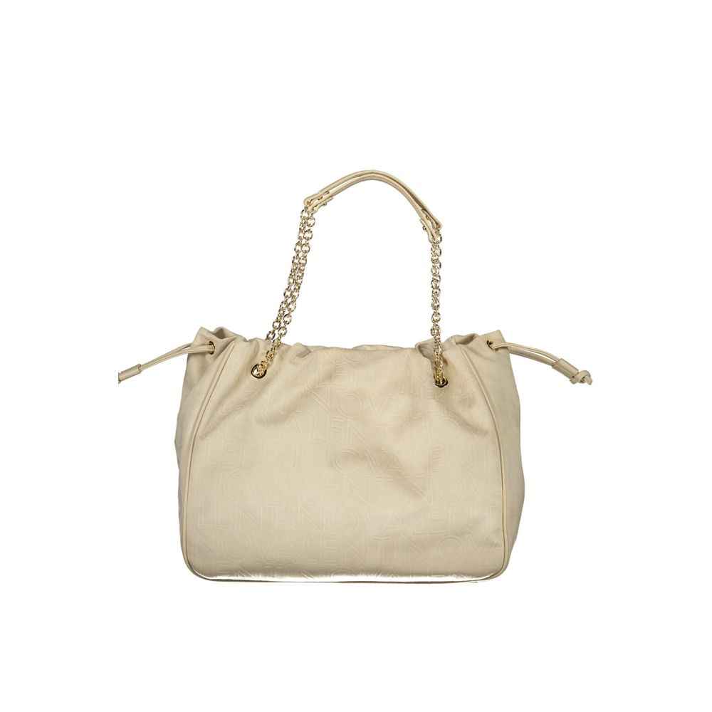 Mario Valentino Beige Polyethylene Handbag