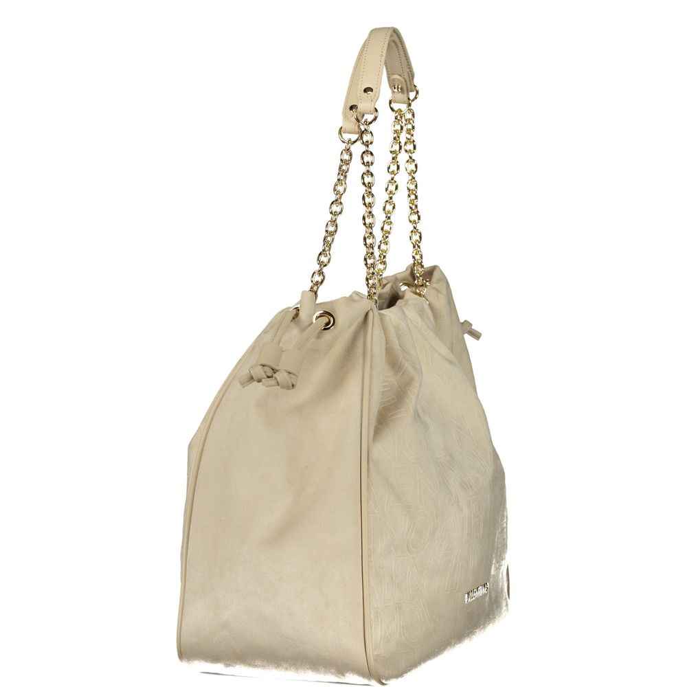 Mario Valentino Beige Polyethylene Handbag