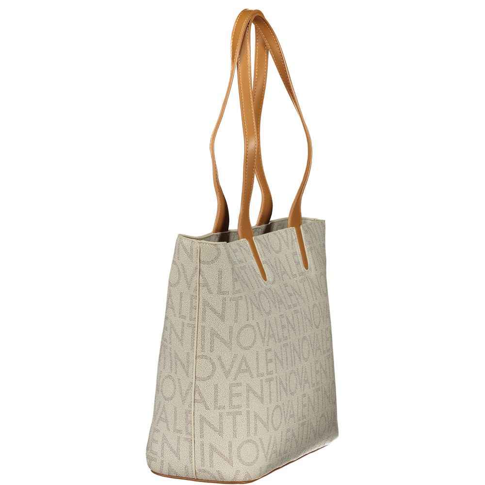 Mario Valentino Beige Polyurethane Women's Bag