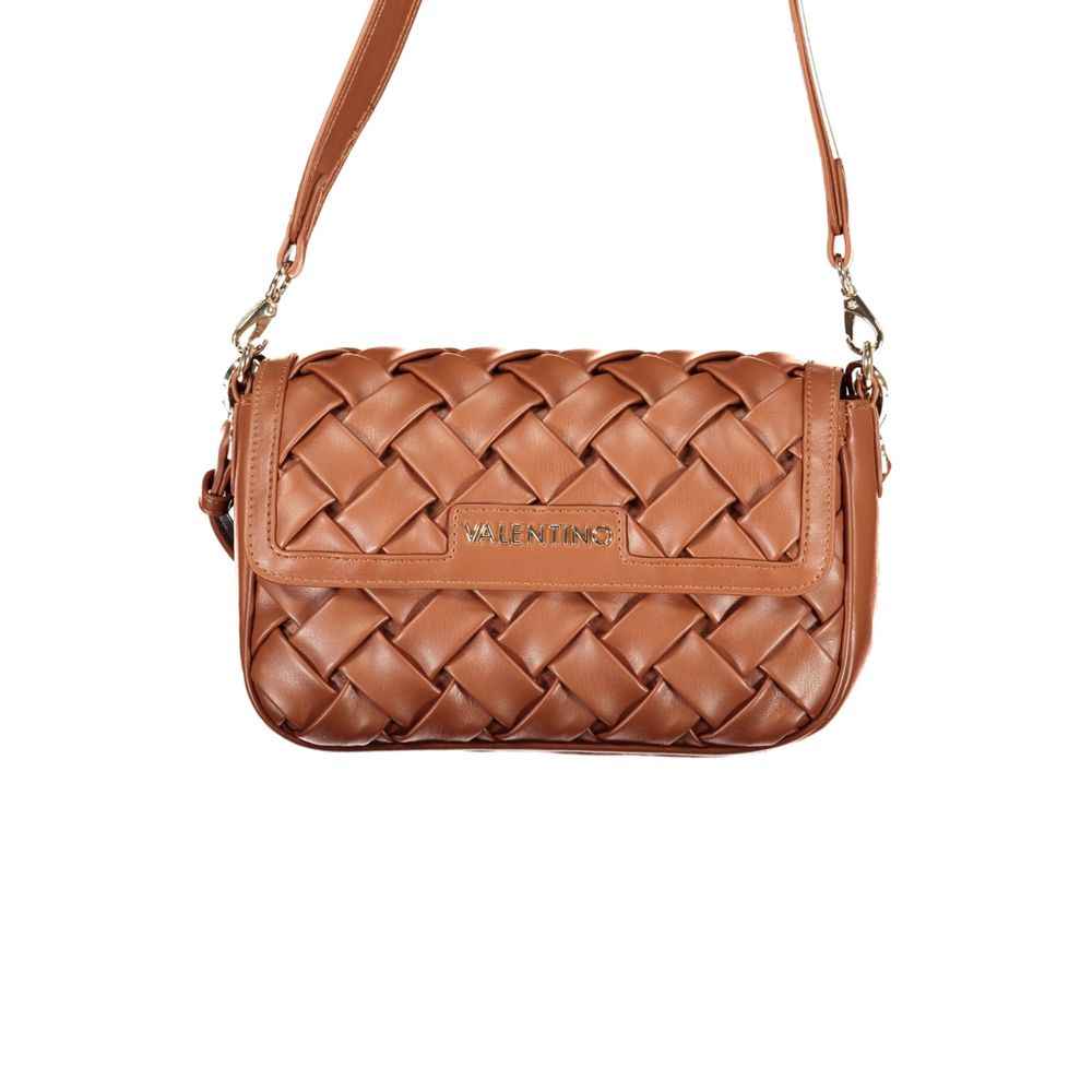 Mario Valentino Brown Polyethylene Handbag