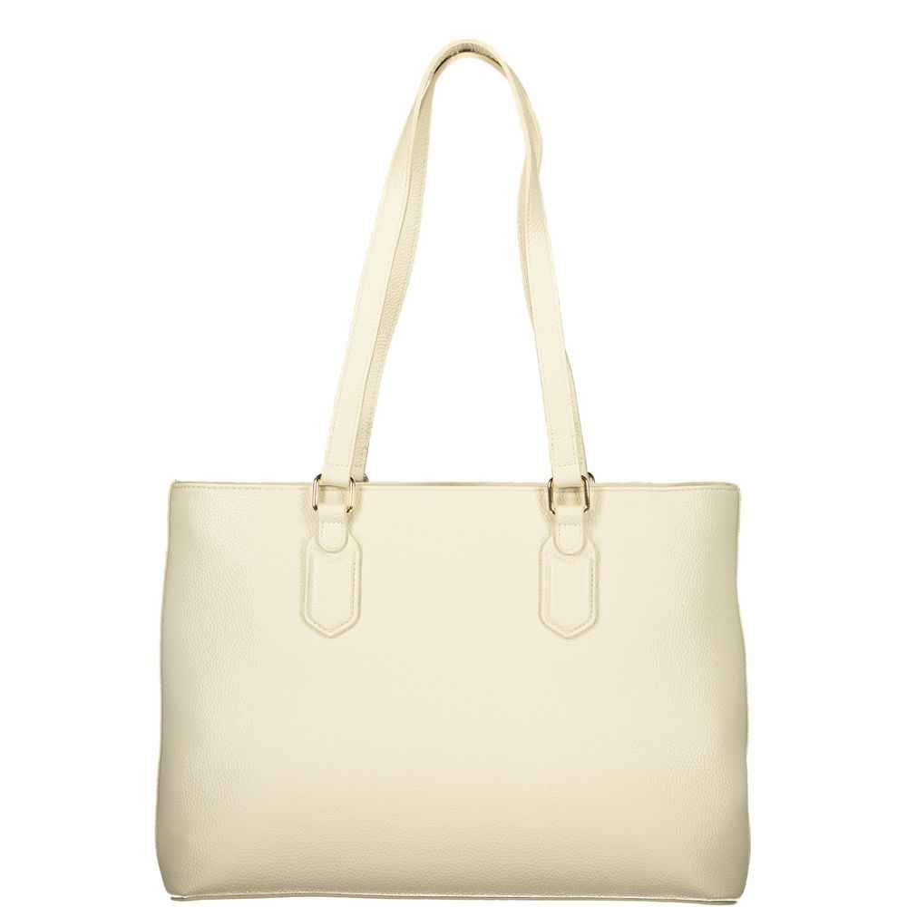 Mario Valentino Beige Polyethylene Handbag