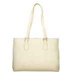 Mario Valentino Beige Polyethylene Handbag