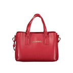 Mario Valentino Red Polyethylene Handbag