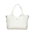 Mario Valentino White Polyethylene Handbag