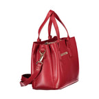 Mario Valentino Red Polyethylene Handbag