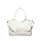 Mario Valentino White Polyethylene Handbag