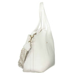 Mario Valentino White Polyethylene Handbag