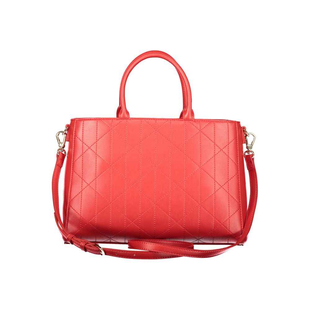 Mario Valentino Red Polyethylene Handbag