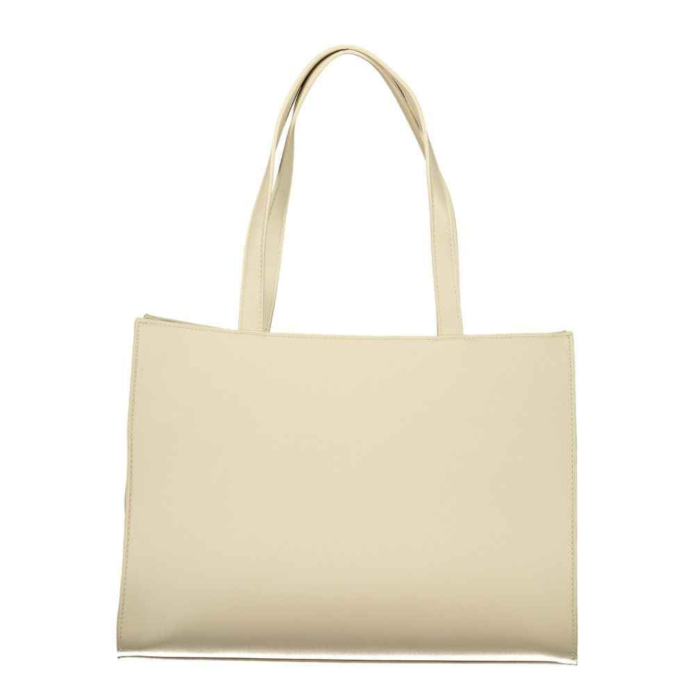 Mario Valentino Beige Polyurethane Women's Bag