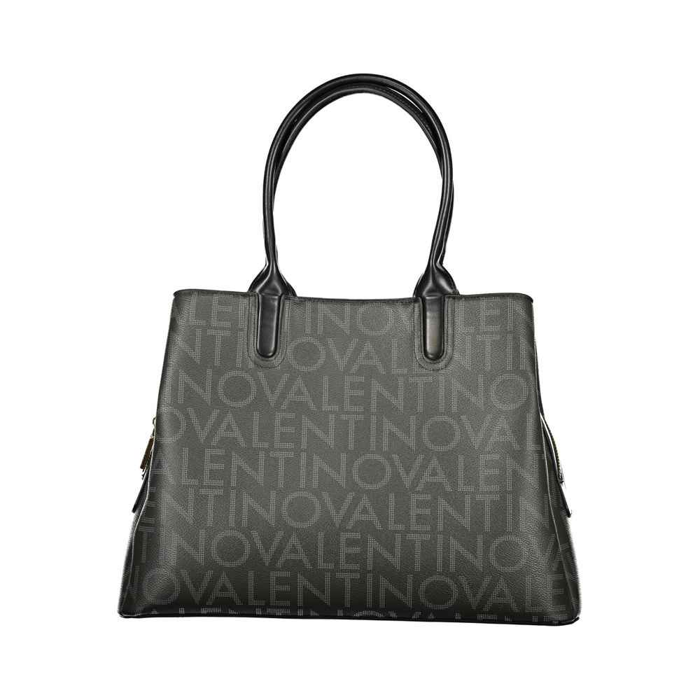Mario Valentino Black Polyurethane Women's Bag