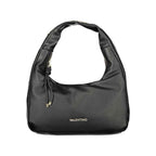 Mario Valentino Black Polyurethane Women's Shoulder Bag